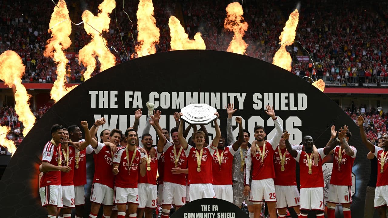 2026 Community Shield: Arsenal Thrash Manchester City 3-0 to Open the Season