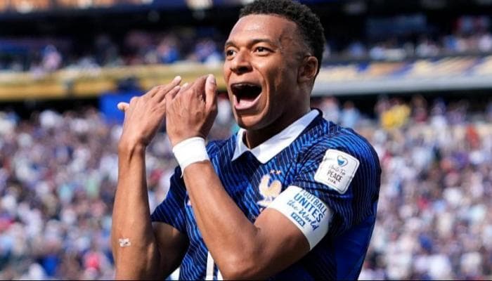 مبابي يُسجّل ثنائية وديمبيلي يُكمل.. فرنسا تسحق العراق 3-0 رغم تأخير العواصف
